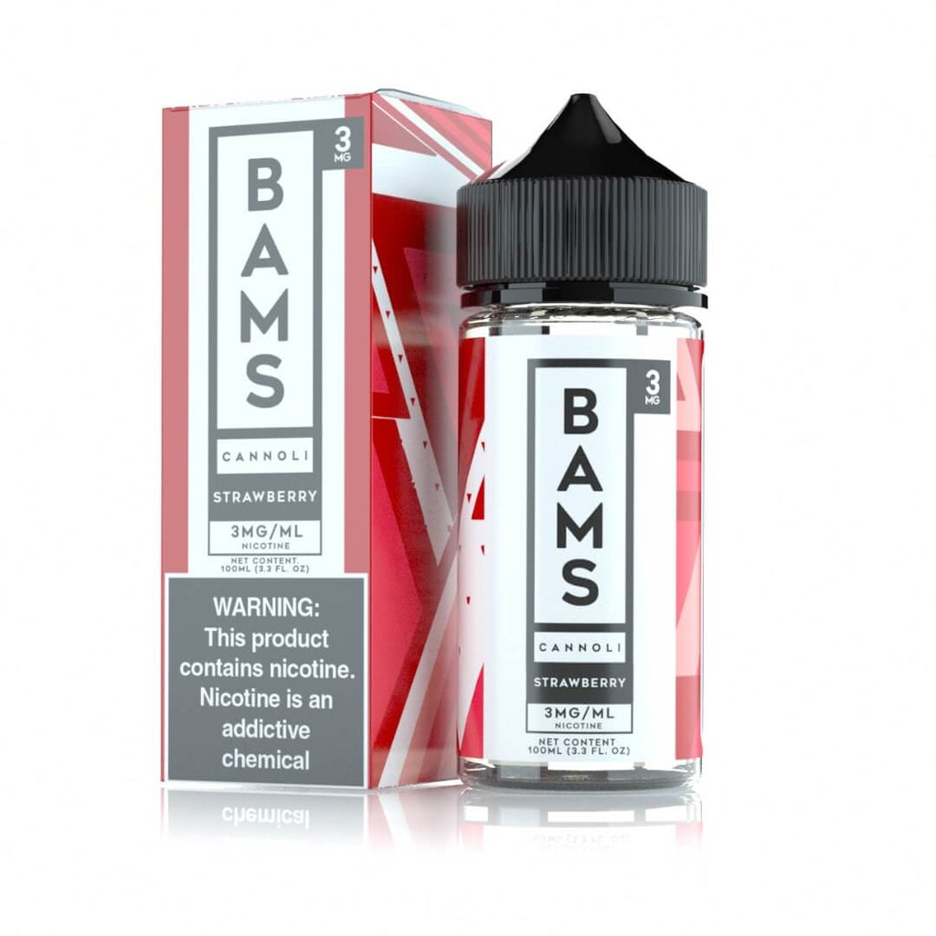 Bam's Cannoli Strawberry Cannoli eJuice — eJuiceDirect
