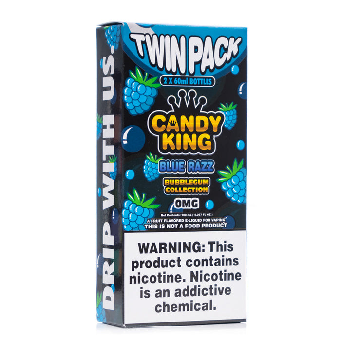Bubblegum Collection by Candy King - Blue Razz Twin Pack - eJuiceDirect