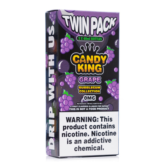 Bubblegum Collection by Candy King - Grape Twin Pack - eJuiceDirect