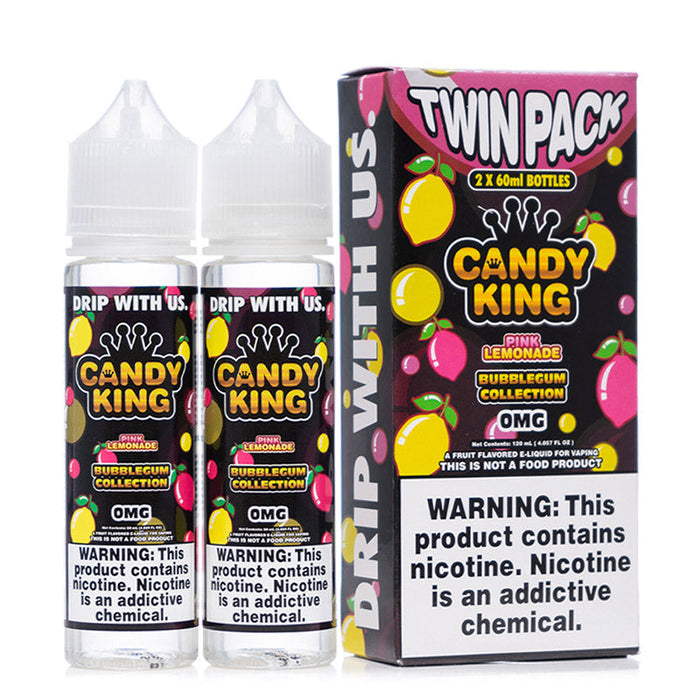 Bubblegum Collection by Candy King - Pink Lemonade Twin Pack eJuiceDirect Bubblegum Collection by Candy King - Pink Lemonade Twin Pack eJuiceDirect