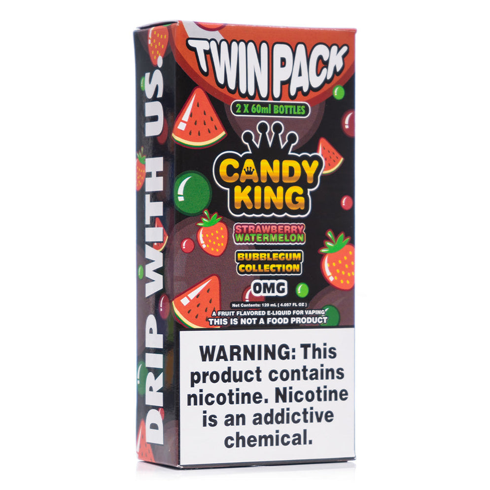 Bubblegum Collection by Candy King Strawberry Watermelon Twin Pack