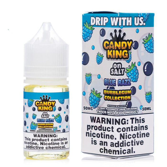 Bubblegum Collection on Salt by Candy King - Blue Razz - eJuiceDirect