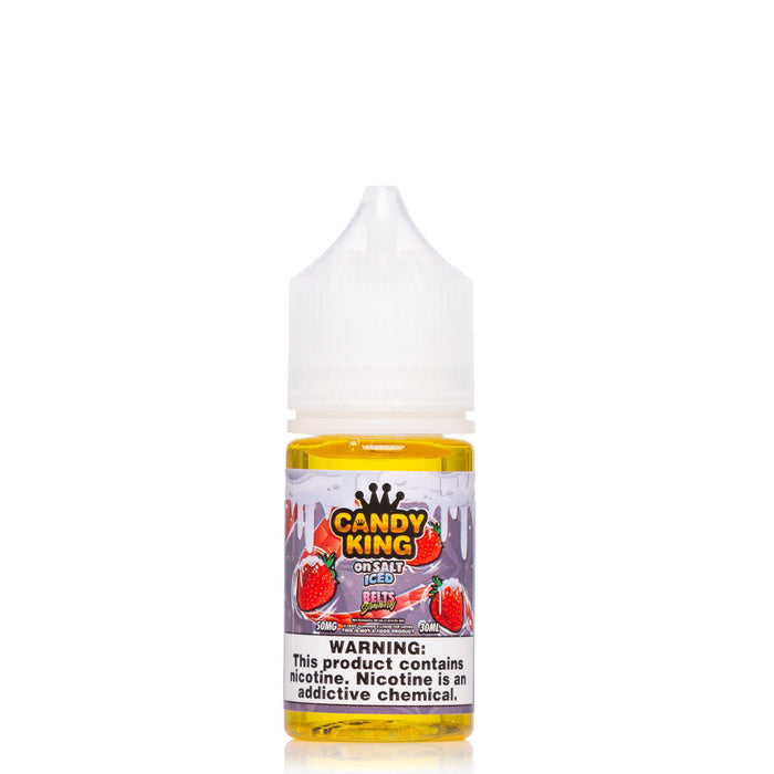 Candy King on Salt Iced - Belts Strawberry eJuiceDirect Candy King on Salt Iced - Belts Strawberry eJuiceDirect