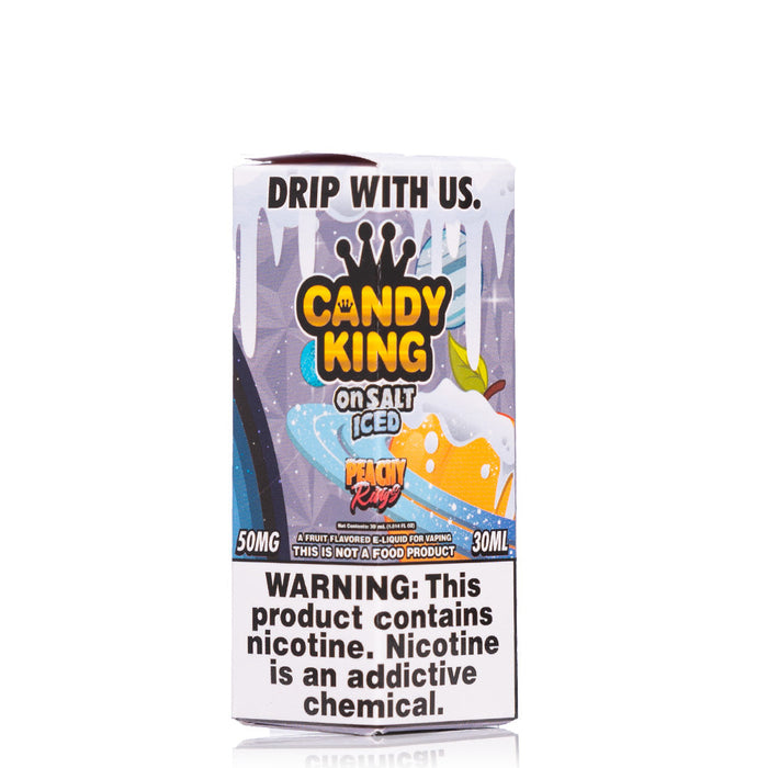 Candy King on Salt Iced - Peachy Rings eJuiceDirect Candy King on Salt Iced - Peachy Rings eJuiceDirect