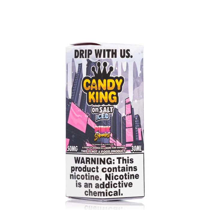 Candy King on Salt Iced - Pink Squares - eJuiceDirect