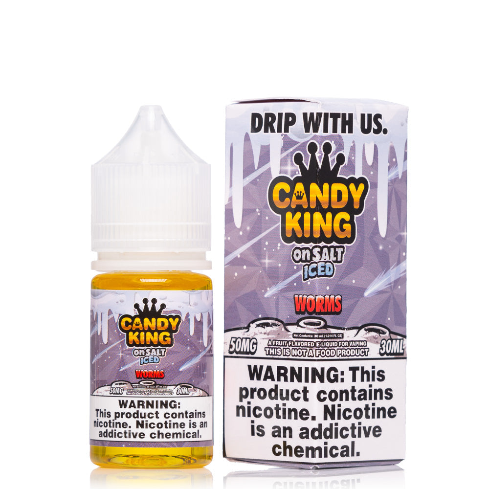 wonder worm vape juice Candy King On Salt Iced