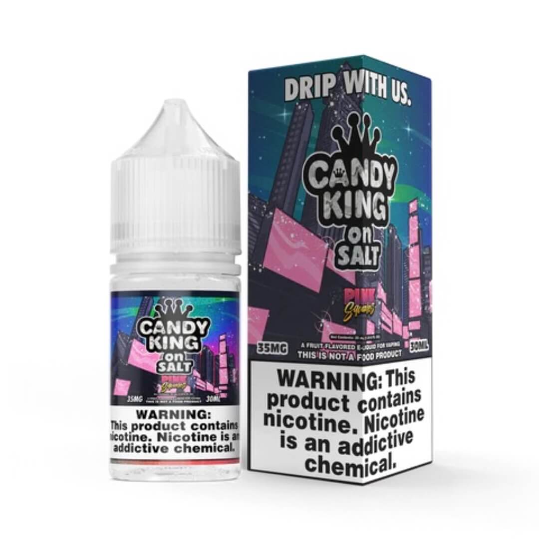 Candy King on Salt Pink Squares eJuice eJuiceDirect Candy King on Salt Pink Squares eJuice eJuiceDirect
