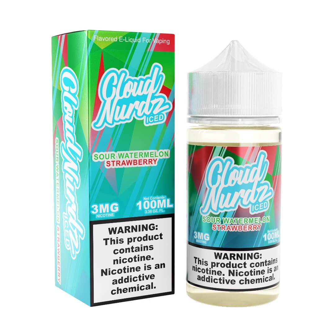 sour strawberry vape juice Iced Sour Strawberry E-liquid by Sour House - (100mL) main image 1