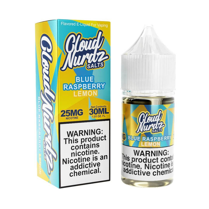 Cloud Nurdz Salts Blue Raspberry Lemon eJuice - eJuiceDirect