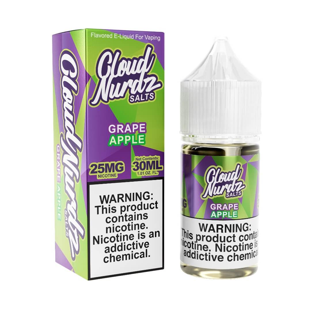 Cloud Nurdz Salts Grape Apple eJuice — eJuiceDirect