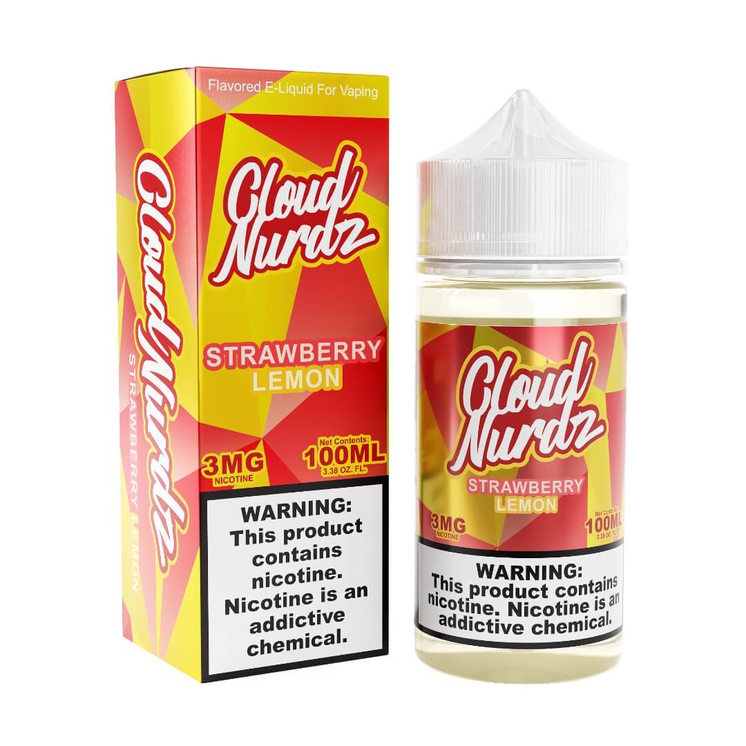 Cloud Nurdz Strawberry Lemon eJuice eJuiceDirect Cloud Nurdz Strawberry Lemon eJuice eJuiceDirect