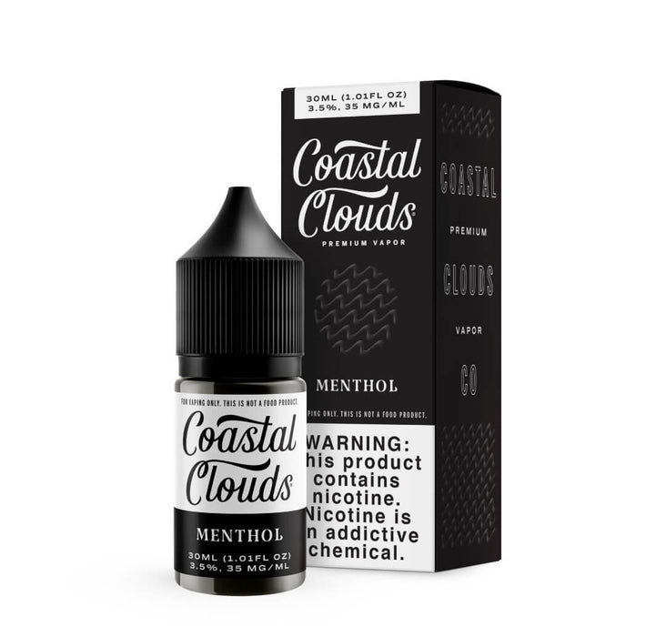 Coastal Clouds Salt Menthol eJuice eJuiceDirect Coastal Clouds Salt Menthol eJuice eJuiceDirect