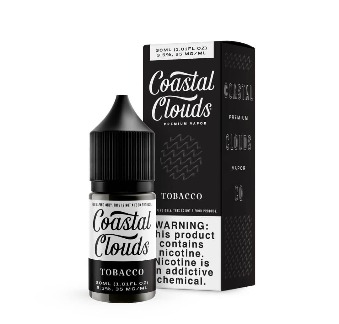 Coastal Clouds Salt Tobacco eJuice eJuiceDirect Coastal Clouds Salt Tobacco eJuice eJuiceDirect
