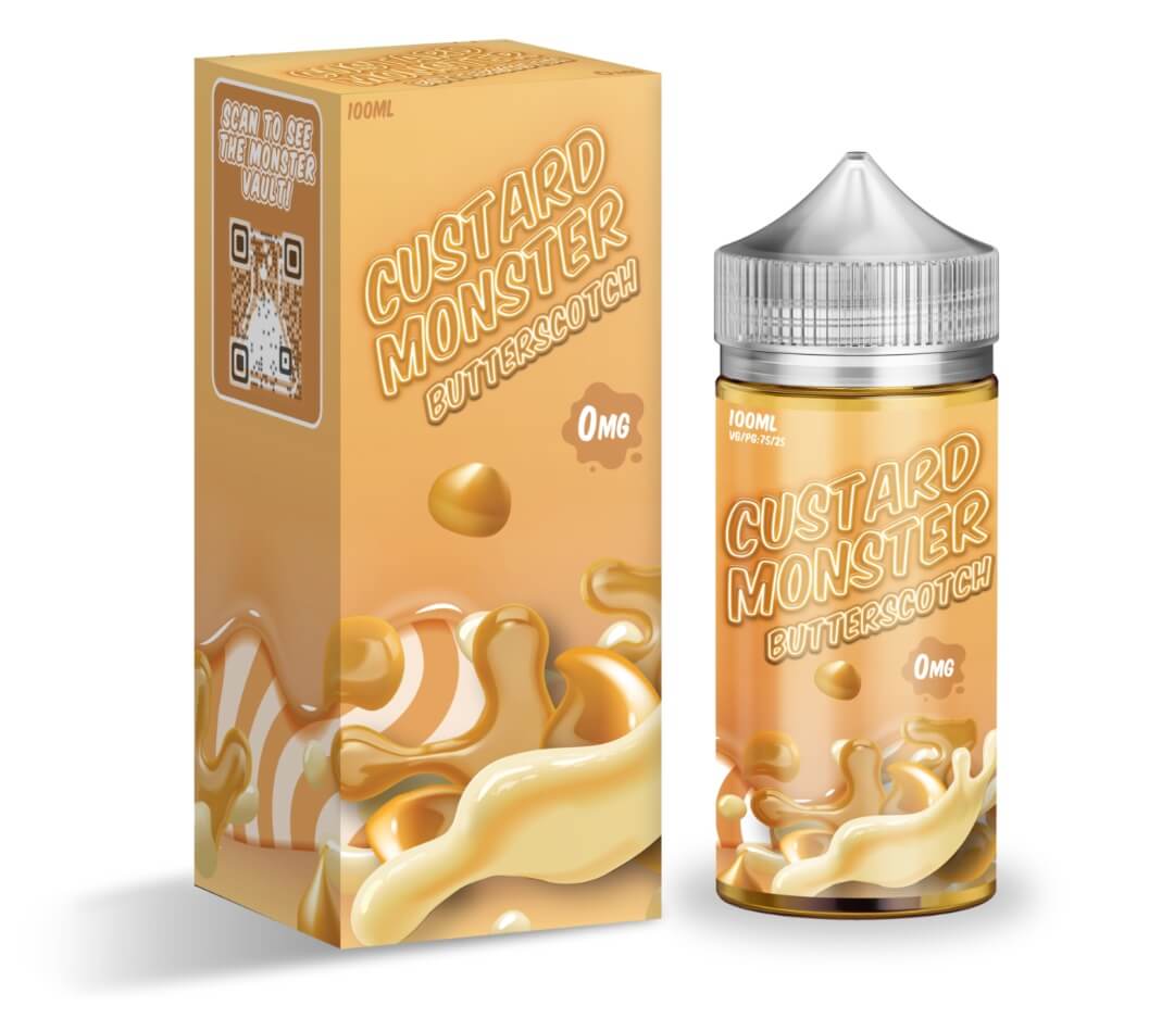 Custard Monster Butterscotch eJuice eJuiceDirect Custard Monster Butterscotch eJuice eJuiceDirect