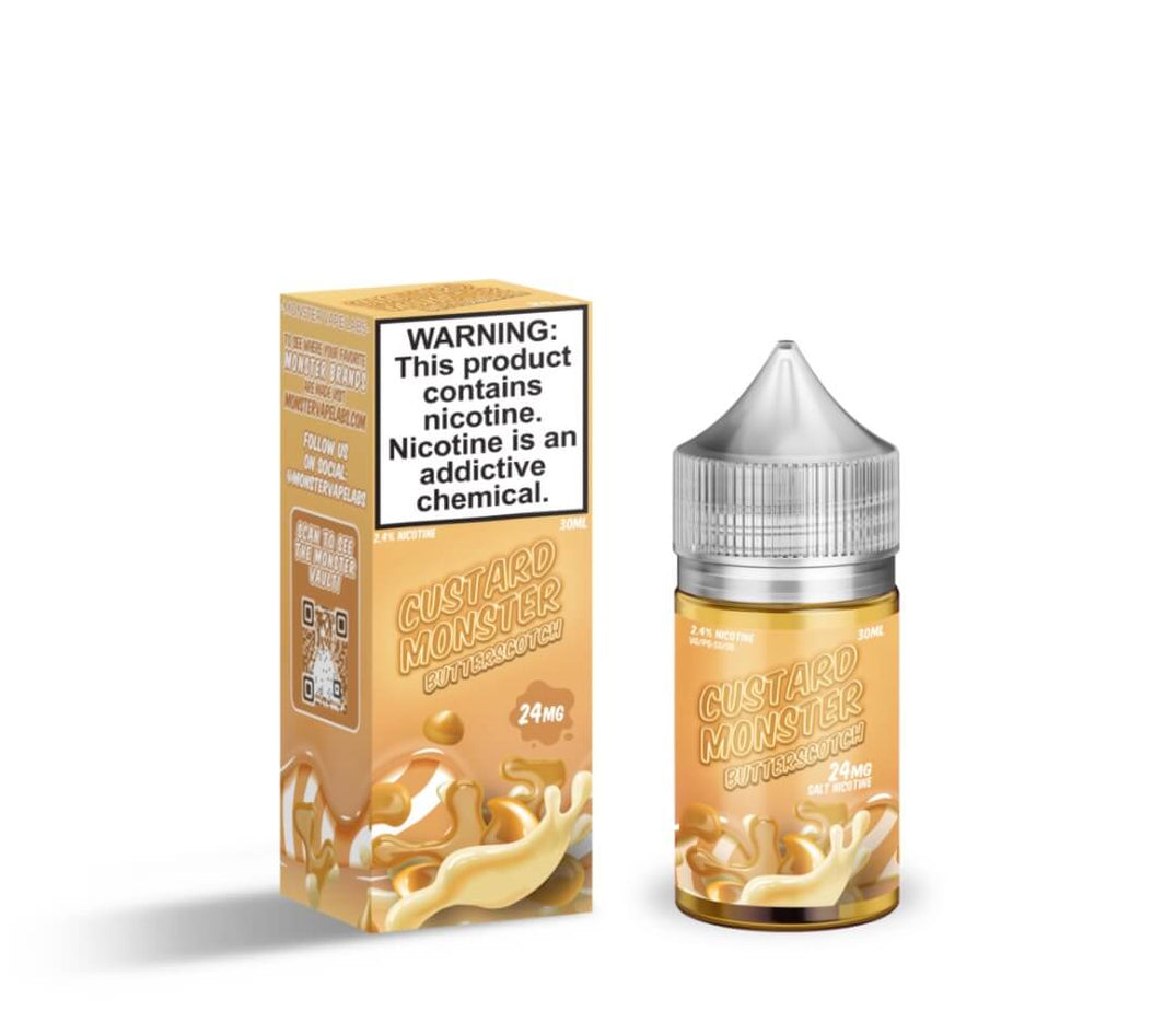 Custard Monster Salt Butterscotch eJuice — eJuiceDirect