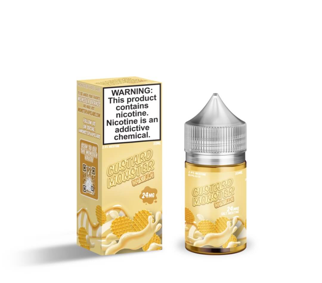 how much is elf bar vape Vape Juice/shop By Flavor/fruit/strawberry Strawberry Vanilla Custard - Mr  Custard Salts