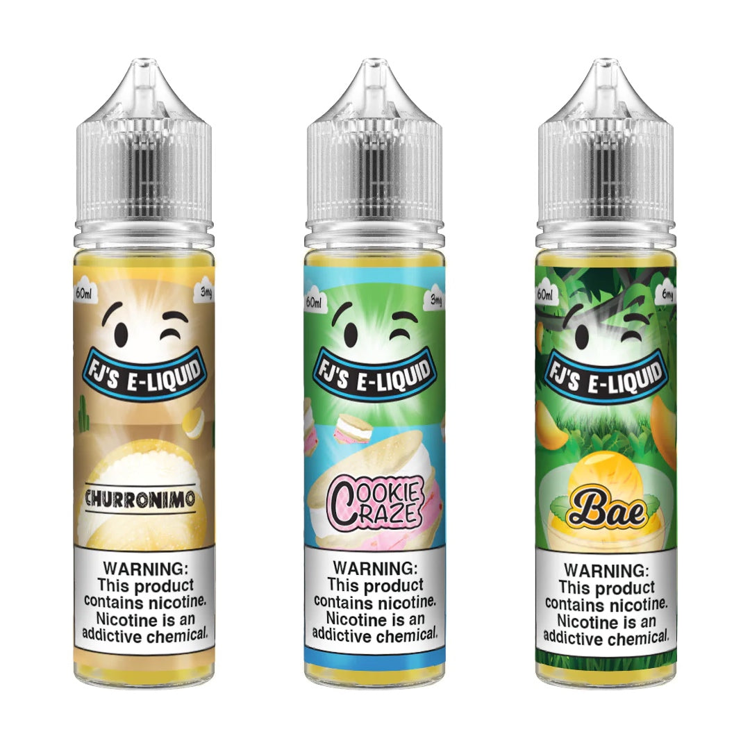 FJ's eLiquid 3 Bottle Bundle  eJuiceDirect