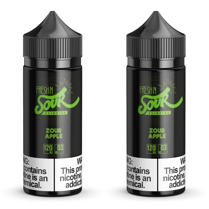 Fresh N Sour Zour Apple 2 Bottle Bundle eJuiceDirect Fresh N Sour Zour Apple 2 Bottle Bundle eJuiceDirect