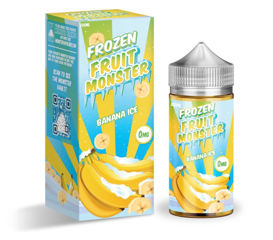 Frozen Fruit Monster Banana Ice eJuice eJuiceDirect Frozen Fruit Monster Banana Ice eJuice eJuiceDirect
