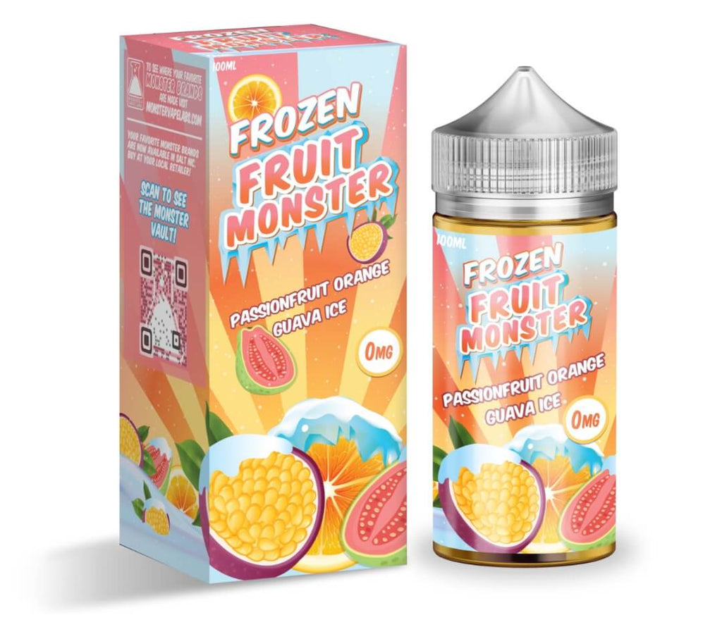 Frozen Fruit Monster Passionfruit Orange Guava eJuice — eJuiceDirect