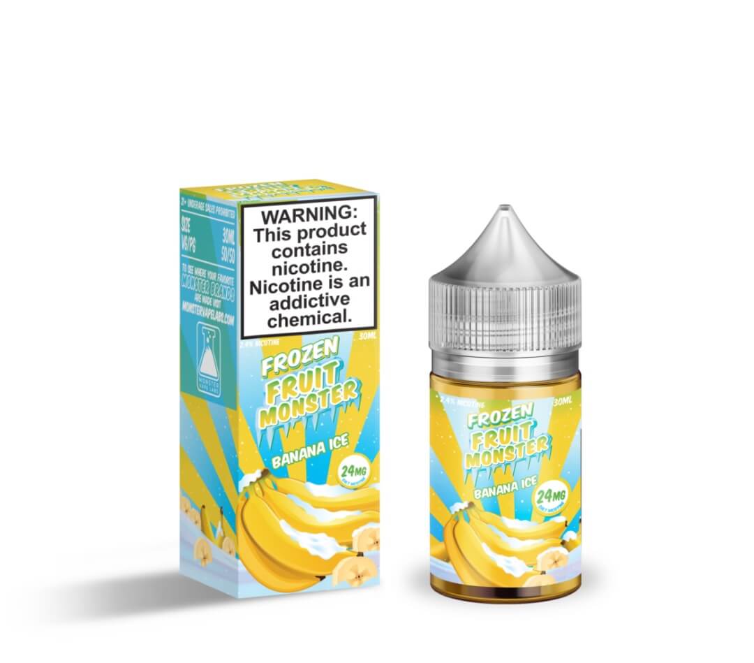 Frozen Fruit Monster Salt Banana Ice eJuice eJuiceDirect Frozen Fruit Monster Salt Banana Ice eJuice eJuiceDirect
