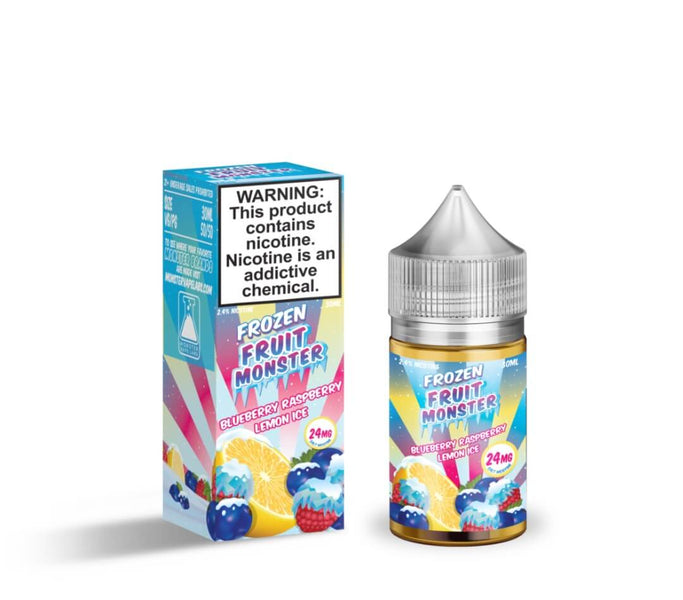Frozen Fruit Monster Salt Blueberry Raspberry Lemon Ice eJuice eJuiceDirect Frozen Fruit Monster Salt Blueberry Raspberry Lemon Ice eJuice eJuiceDirect