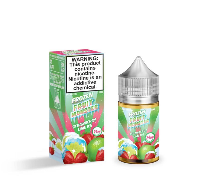 Frozen Fruit Monster Salt Strawberry Lime Ice eJuice eJuiceDirect Frozen Fruit Monster Salt Strawberry Lime Ice eJuice eJuiceDirect
