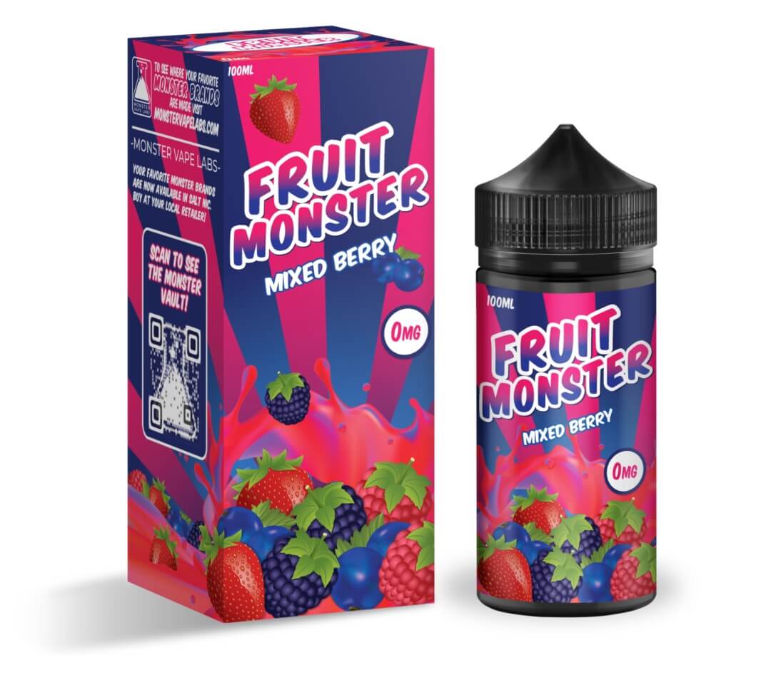 Fruit Monster Mixed Berry eJuice eJuiceDirect Fruit Monster Mixed Berry eJuice eJuiceDirect