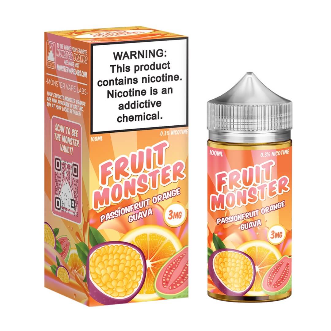 Fruit Monster Passionfruit Orange Guava eJuice eJuiceDirect Fruit Monster Passionfruit Orange Guava eJuice eJuiceDirect