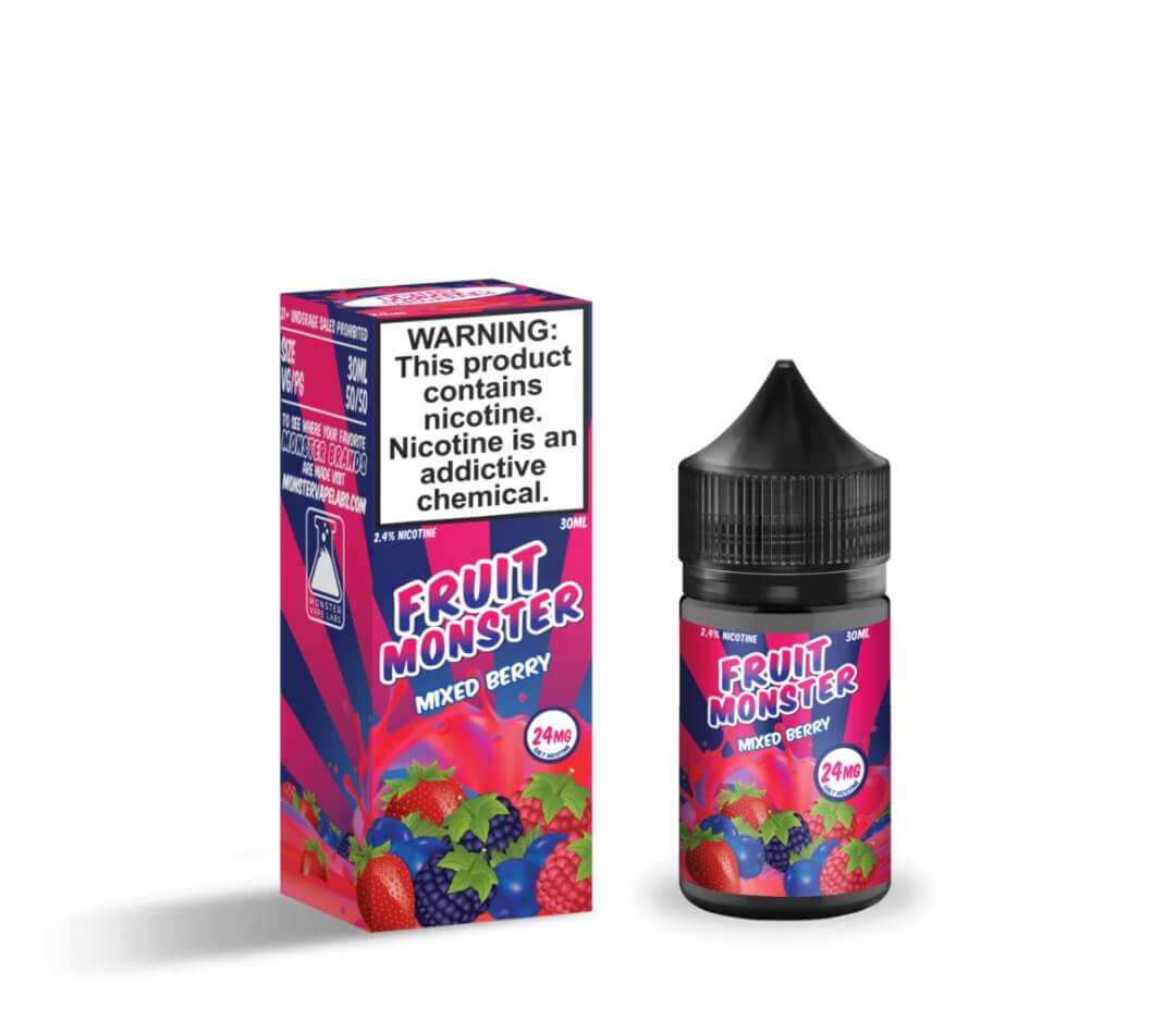 Fruit Monster Salt Mixed Berry eJuice eJuiceDirect Fruit Monster Salt Mixed Berry eJuice eJuiceDirect