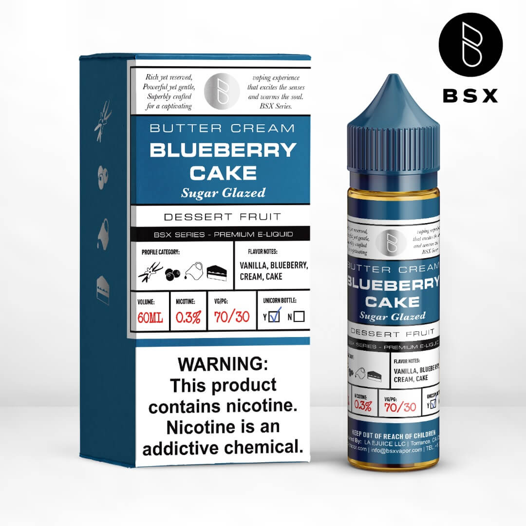 Glas BSX Blueberry Cake eJuice eJuiceDirect Glas BSX Blueberry Cake eJuice eJuiceDirect