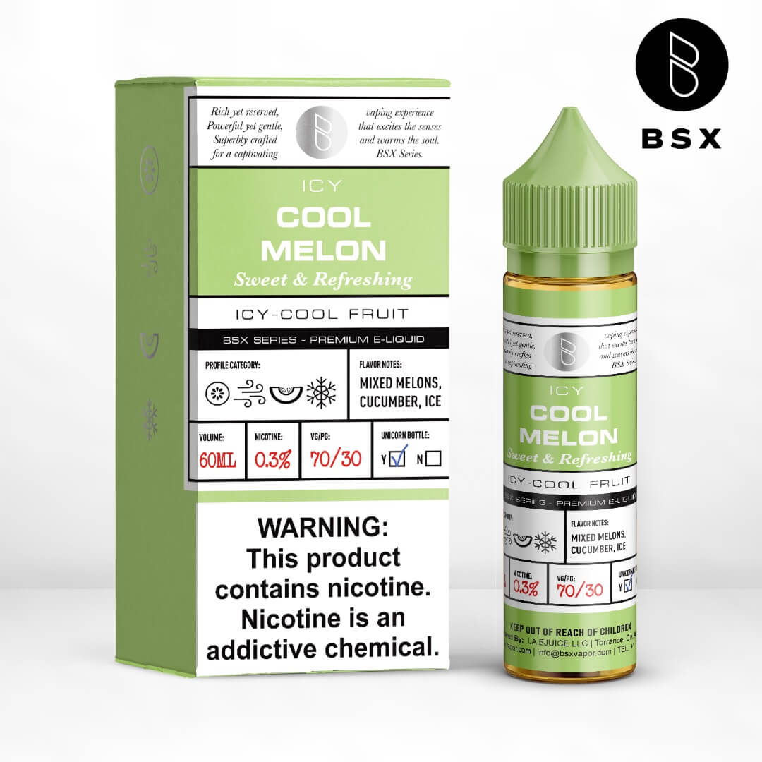 elf bar vape uk Glas BSX Cool Melon eJuice — eJuiceDirect