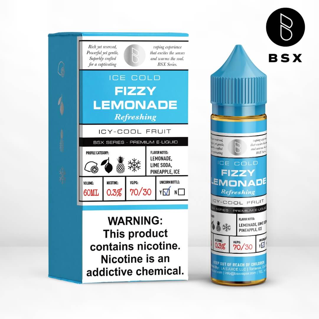 Glas BSX Fizzy Lemonade eJuice eJuiceDirect Glas BSX Fizzy Lemonade eJuice eJuiceDirect