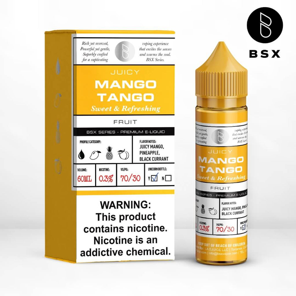 Glas BSX Mango Tango eJuice eJuiceDirect Glas BSX Mango Tango eJuice eJuiceDirect