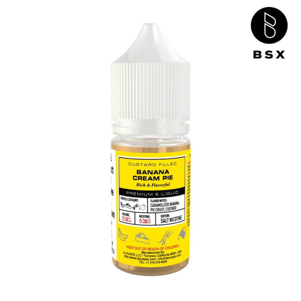 Glas BSX Salt Banana Cream Pie eJuice eJuiceDirect Glas BSX Salt Banana Cream Pie eJuice eJuiceDirect