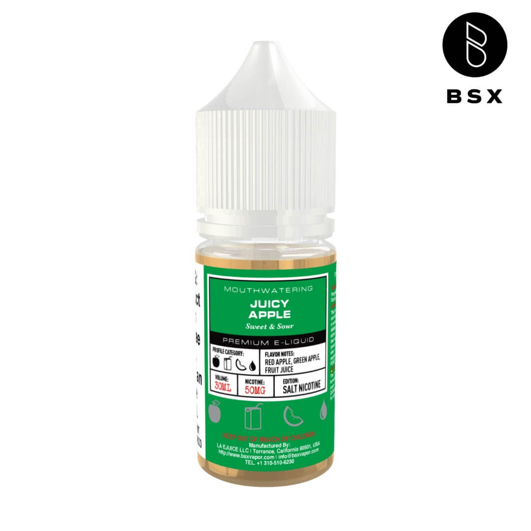 Glas BSX Salt Juicy Apple eJuice eJuiceDirect Glas BSX Salt Juicy Apple eJuice eJuiceDirect