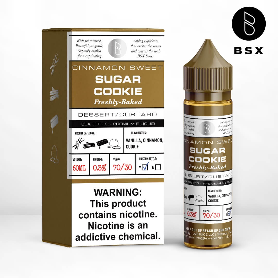 Glas BSX Sugar Cookie eJuice eJuiceDirect Glas BSX Sugar Cookie eJuice eJuiceDirect