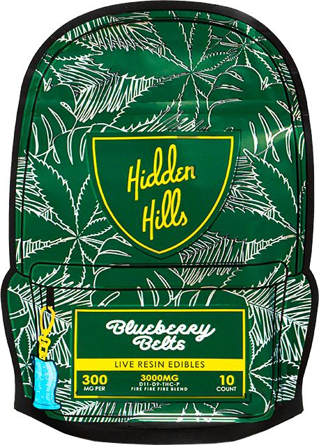 Hidden Hills Club Delta 8 + THC-P Live Resin Gummies 3000mg - eJuiceDirect