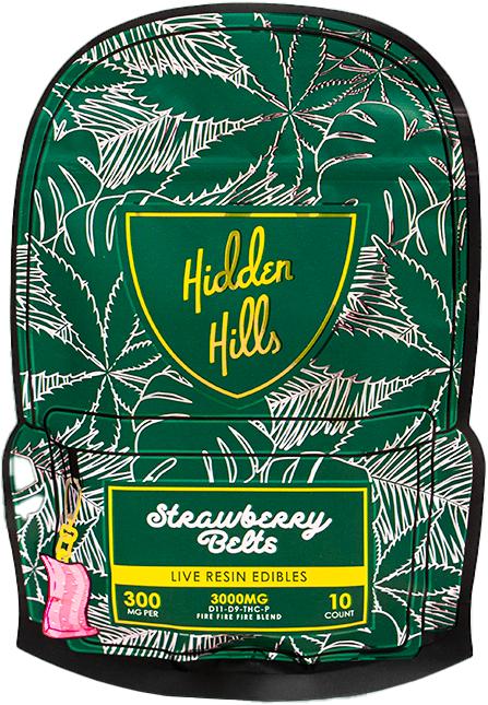 Hidden Hills Club Delta 8 + THC-P Live Resin Gummies 3000mg - eJuiceDirect