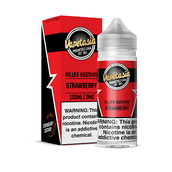 Vapetasia Killer Kustard Strawberry eJuice