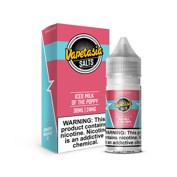 Vapetasia Salt Iced Milk of the Poppy eJuice eJuiceDirect Vapetasia Salt Iced Milk of the Poppy eJuice eJuiceDirect