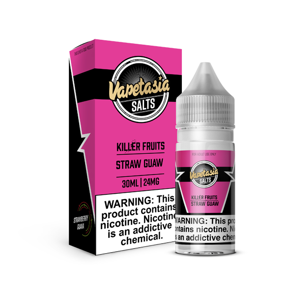 Vapetasia Killer Fruits Salt Straw Guaw eJuice