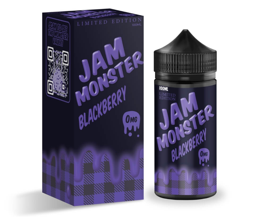 Jam Monster Blackberry eJuice eJuiceDirect Jam Monster Blackberry eJuice eJuiceDirect