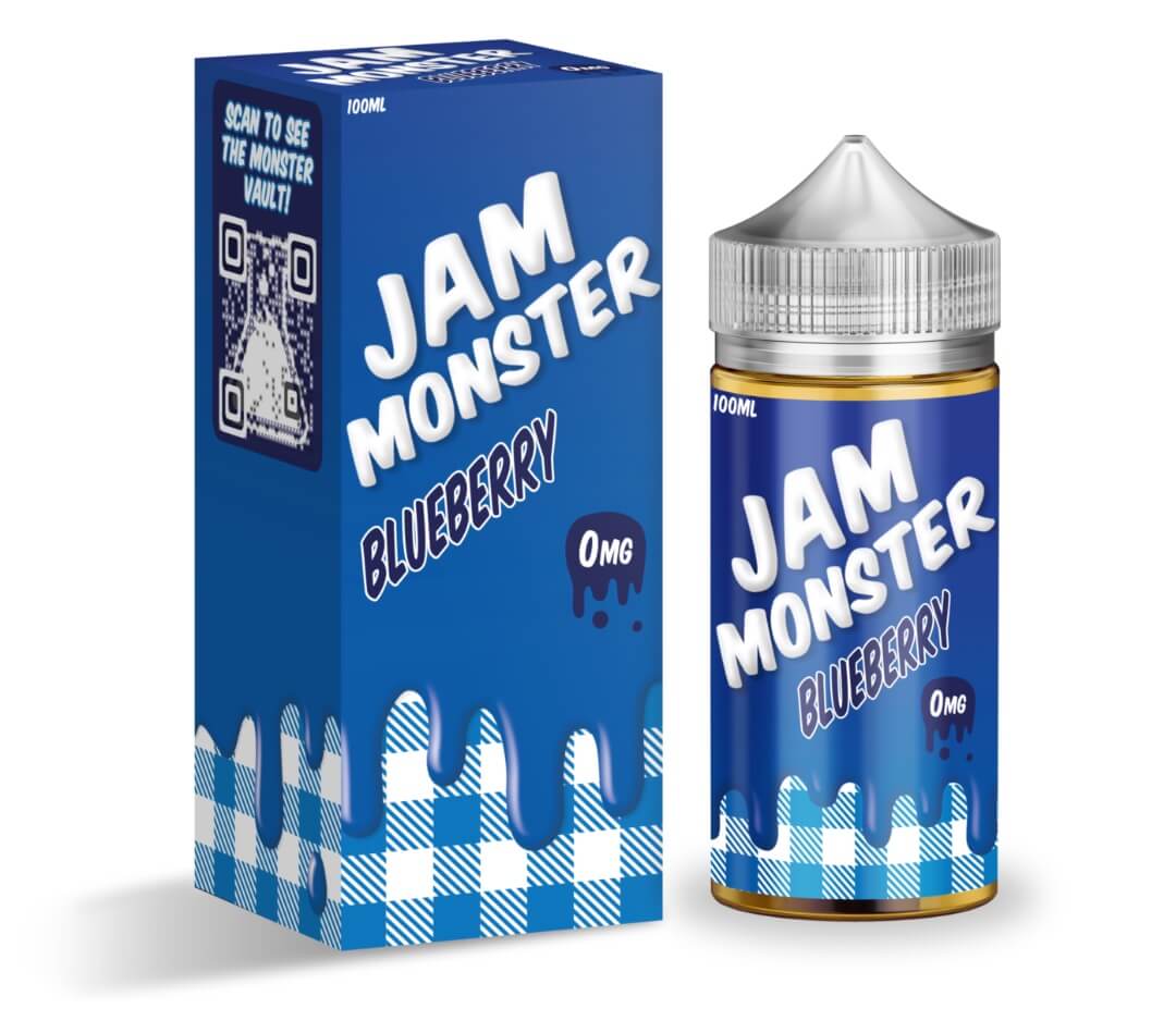 Jam Monster Blueberry eJuice eJuiceDirect Jam Monster Blueberry eJuice eJuiceDirect