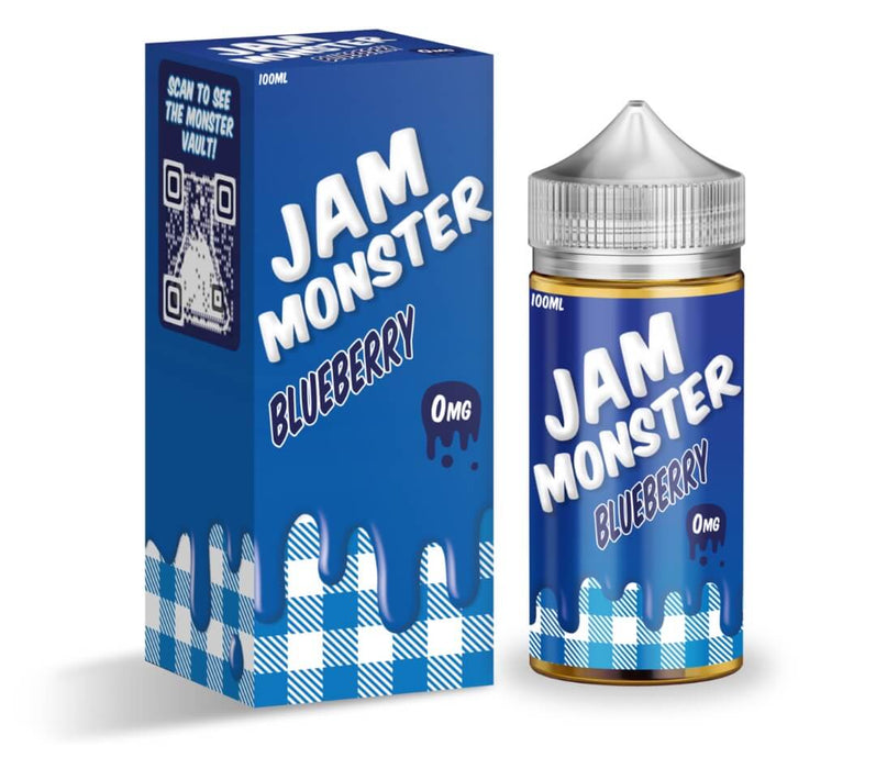 Jam Monster Blueberry eJuice eJuiceDirect Jam Monster Blueberry eJuice eJuiceDirect