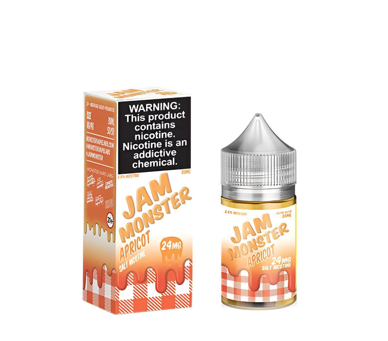 Jam Monster Salt Apricot eJuice - eJuiceDirect