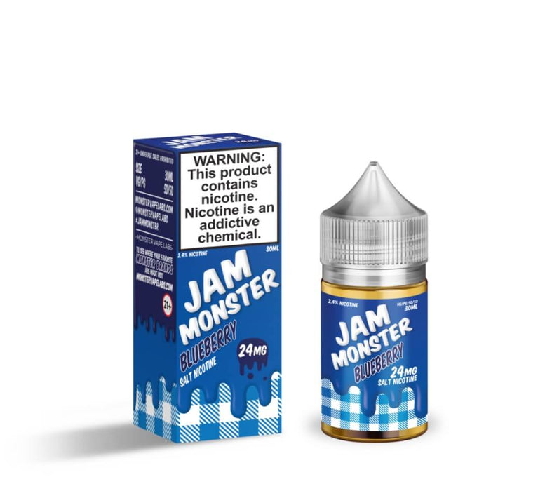 Jam Monster Salt Blueberry eJuice eJuiceDirect Jam Monster Salt Blueberry eJuice eJuiceDirect