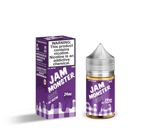 Jam Monster Salt Grape eJuice - eJuiceDirect