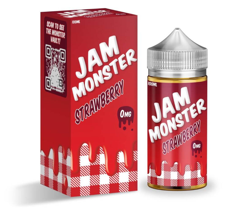 Jam Monster Strawberry eJuice eJuiceDirect Jam Monster Strawberry eJuice eJuiceDirect