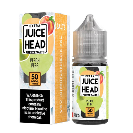 Juice Head Freeze Salt Peach Pear eJuice - eJuiceDirect